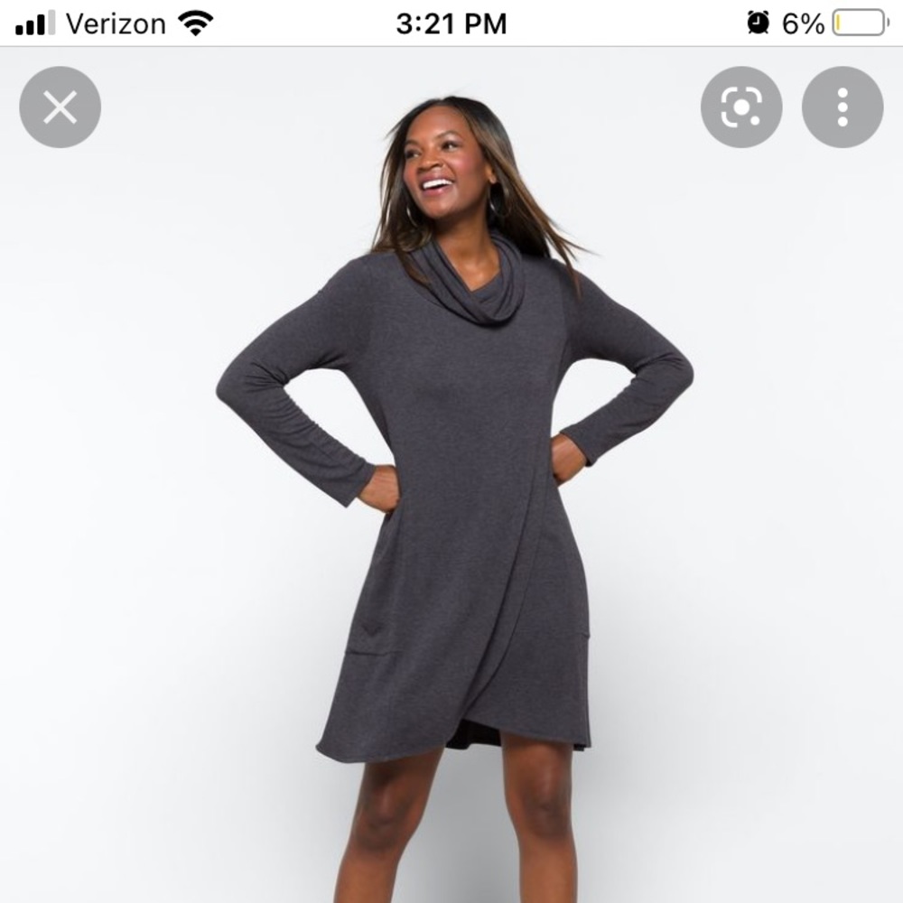 Magnolia Grace Paidea cowl neck dress